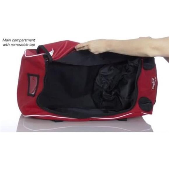 Baseball Softball Duffle Bag Equipment Sports Gym Bag Bat Sleeve Shoe Compartmen - Picture 5 of 8